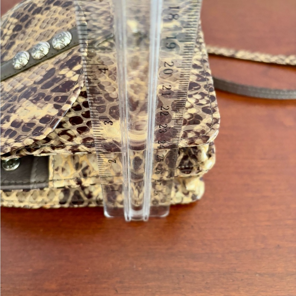 Brighton Python Mini Nolita Organizer Crossbody B… - image 13